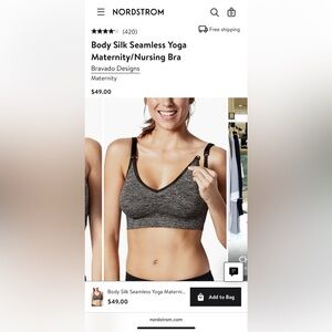 Bravado nursing bra size Medium